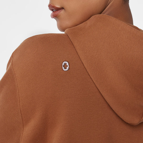 Women's Mocha Off-Shift - Hoodie Sweatshirt™