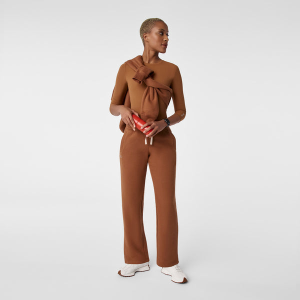 Women's Mocha Off-Shift Straight-Leg - Sweatpant™