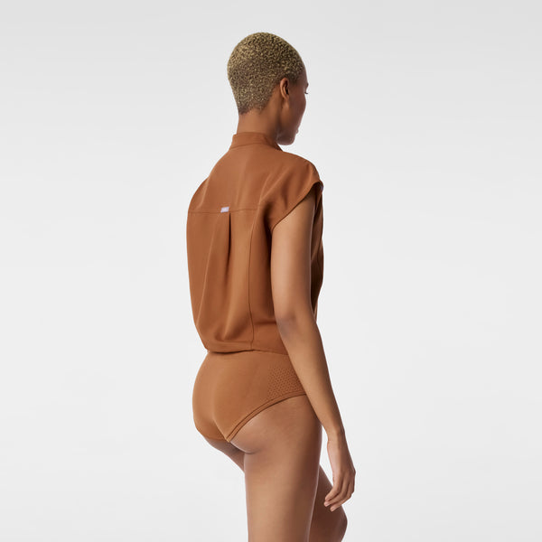 women's Mocha Rafaela Brief Scrubbodysuit™
