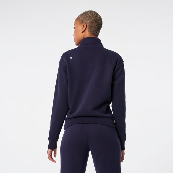 Women's Navy Off-Shift ¼ Zip - Sweatshirt™