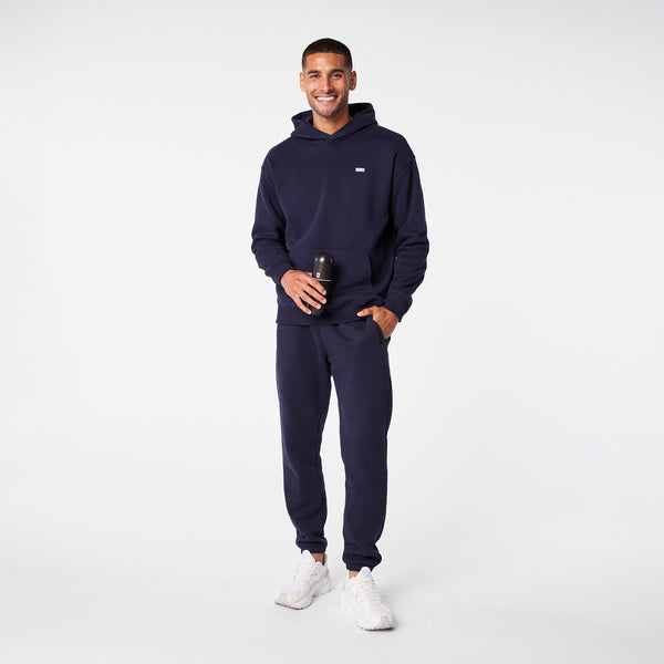 Men's Navy Off-Shift - Hoodie Sweatshirt™