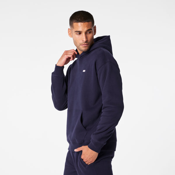 Men's Navy Off-Shift - Hoodie Sweatshirt™
