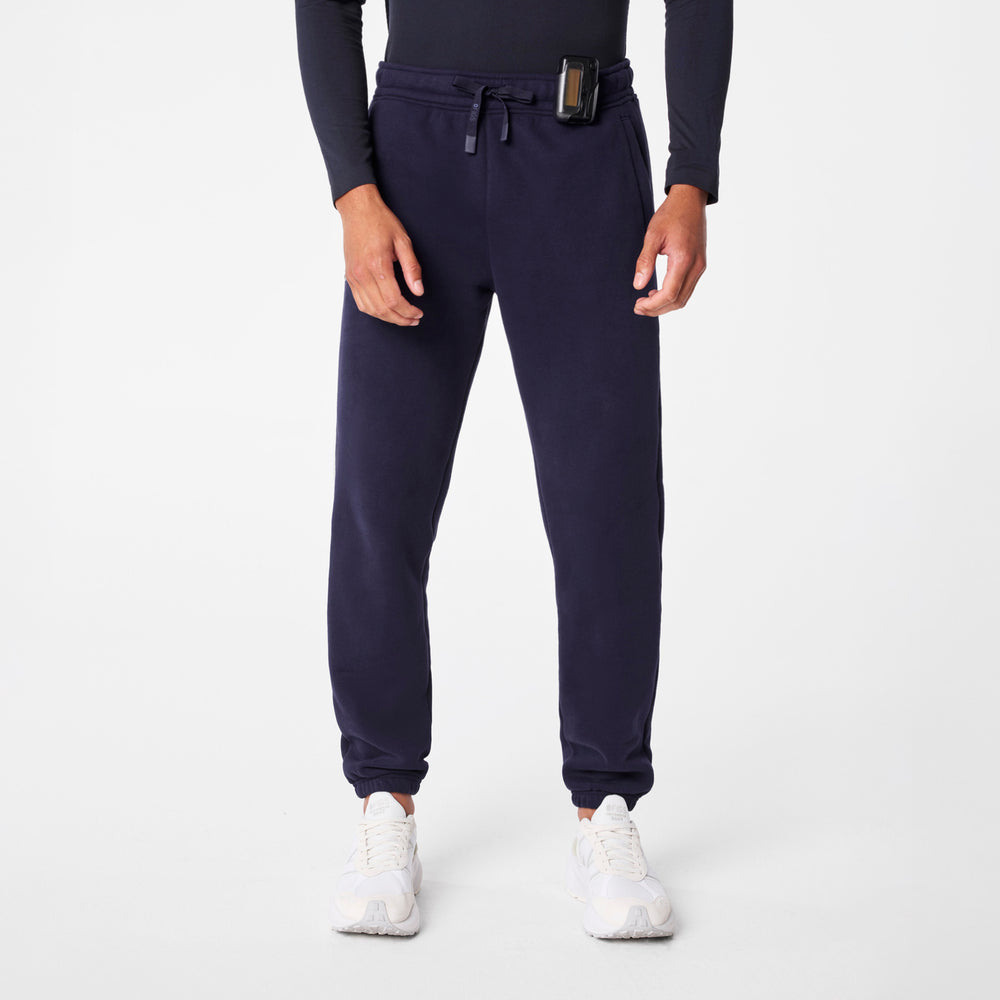 Men's Navy Hudson Slim Jogger Sweatpants