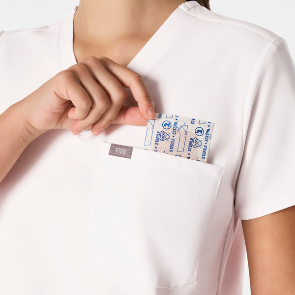 Women's Off White Catarina -  Scrub Top™