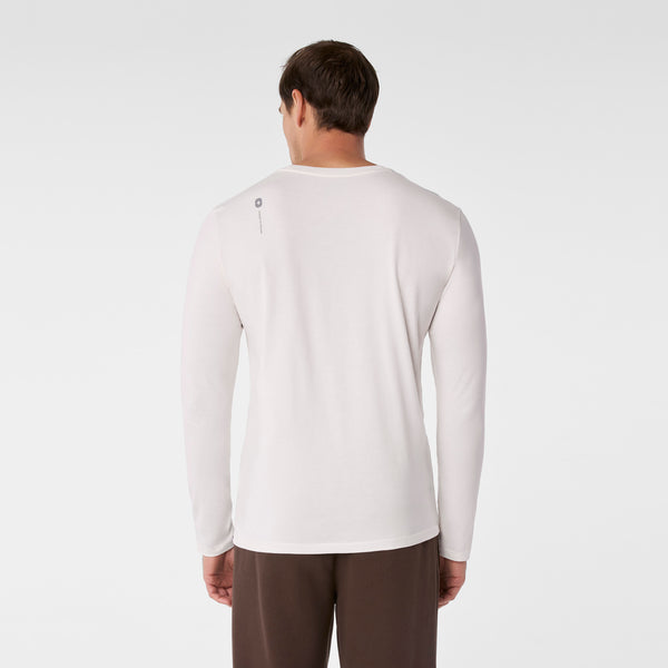 Men's Off White Tis The Season - Long-Sleeve Underscrub