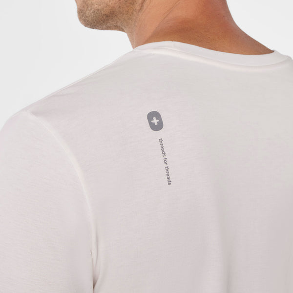 Men's Off White Tis The Season - Long-Sleeve Underscrub