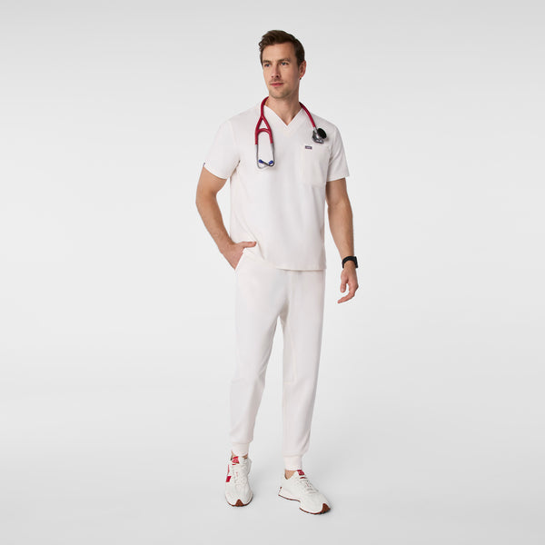Men's Off White Leon -  Scrub Top™