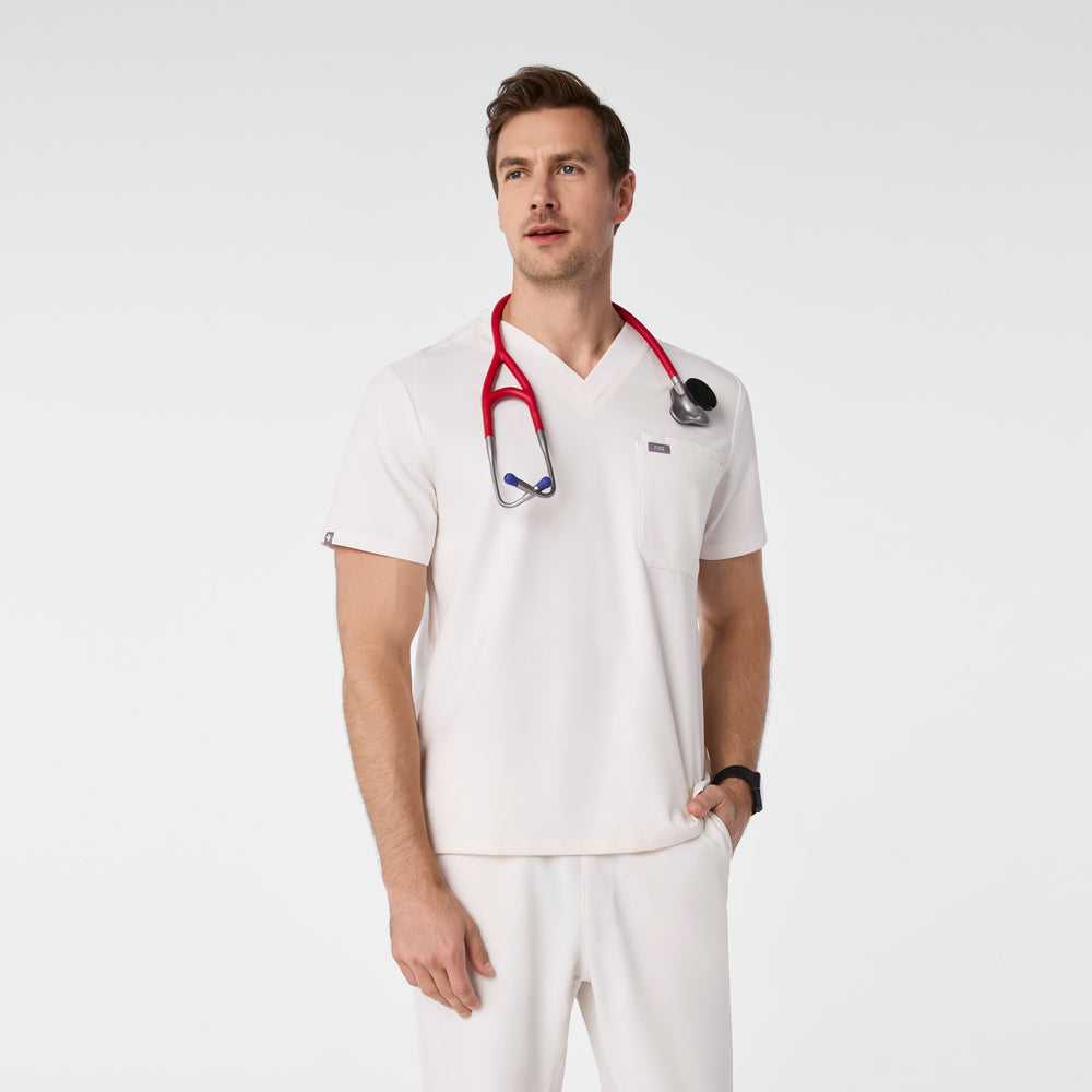 Men's Off White Leon -  Scrub Top™
