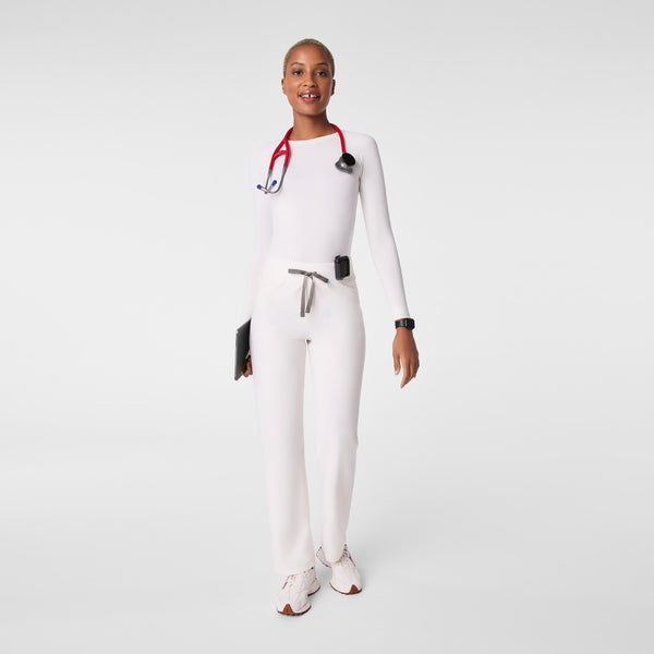 Women's Off White Salta Seamless - Long-Sleeve Underscrub