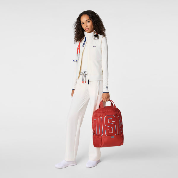 Women's Off White FIGS x Team USA Float Bomber Vest™