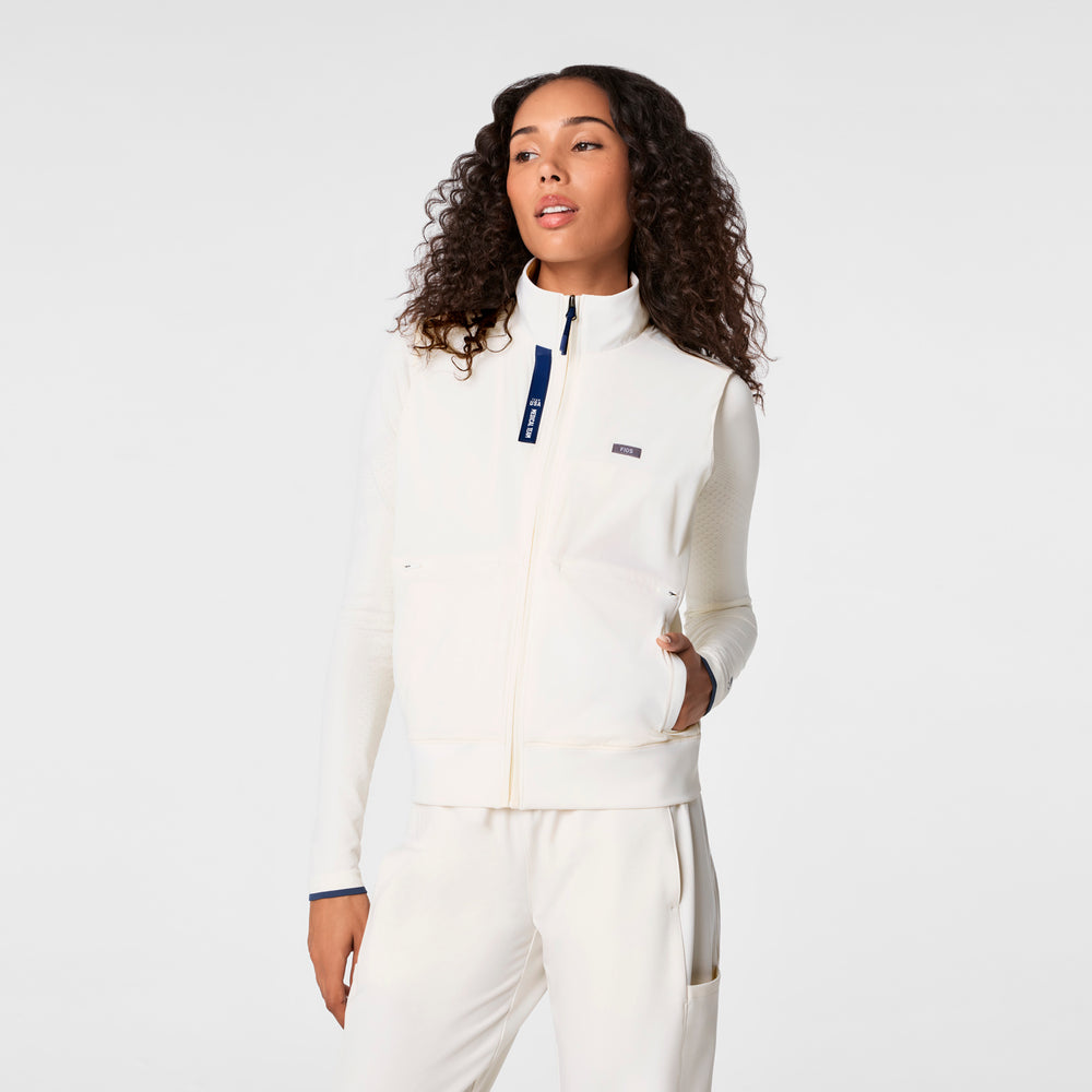Women's Off White FIGS x Team USA Float Bomber Vest™
