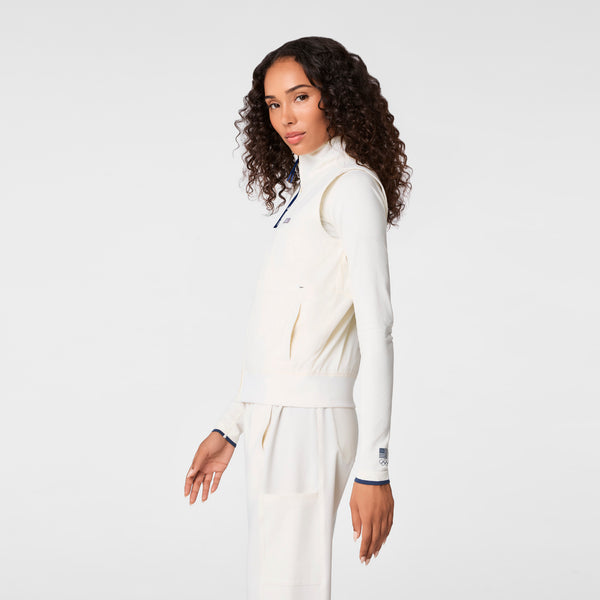 Women's Off White FIGS x Team USA Float Bomber Vest™