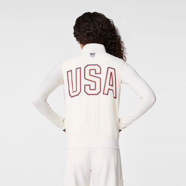 Women's Off White FIGS x Team USA Float Bomber Vest™