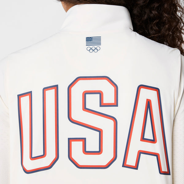 Women's Off White FIGS x Team USA Float Bomber Vest™