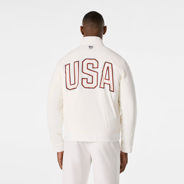 Men's Off White FIGS x Team USA Float Bomber Jacket™