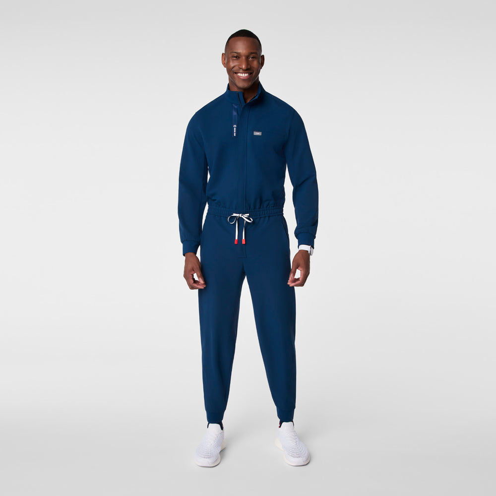 Men's Team USA Blue FIGS x Team USA FIBREx Mock-Neck - Scrubjumpsuit™