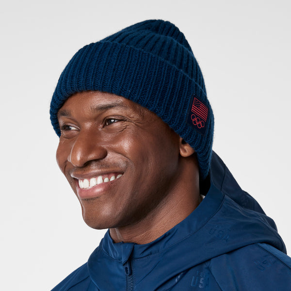 Unisex Team USA Blue FIGS x Team USA - Knit Beanie