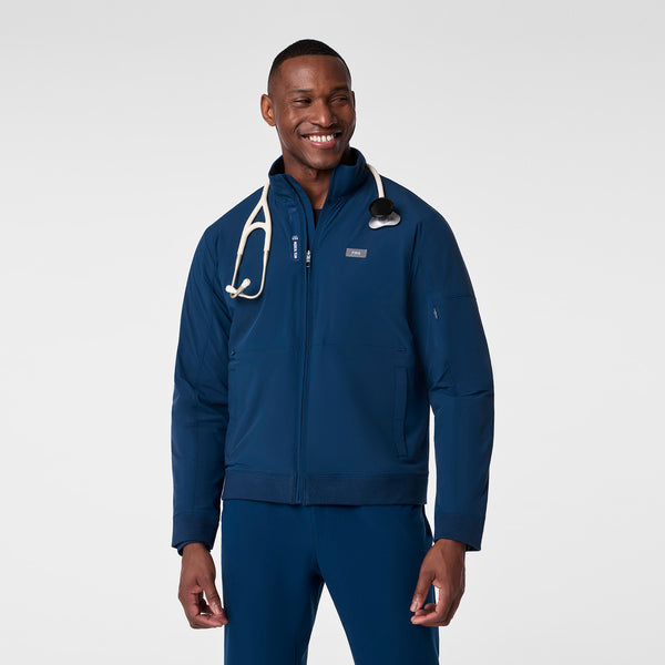 Men's Team USA Blue FIGS x Team USA Float Bomber Jacket™