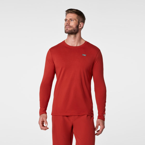 Men's Team USA Red FIGS x Team USA Graphic - Long-Sleeve Underscrub