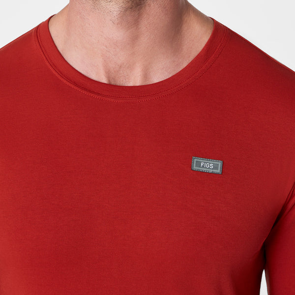 Men's Team USA Red FIGS x Team USA Graphic - Long-Sleeve Underscrub