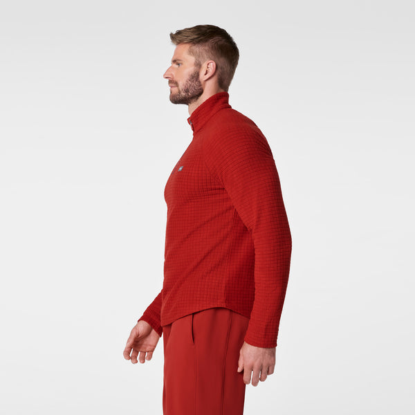 Men's Team USA Red FIGS x Team USA Fleece ¼ Zip Top™