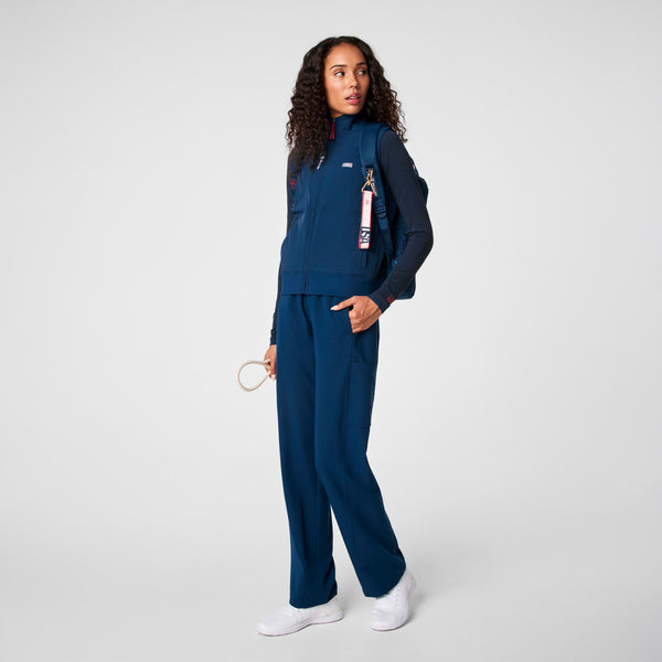 Unisex Off White FIGS x Team USA Star Keychain