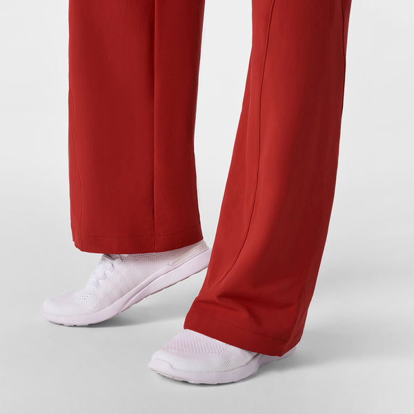 Women's Team USA Red FIGS x Team USA FIBREx Wide-Leg - Petite ScrubJumpsuit™
