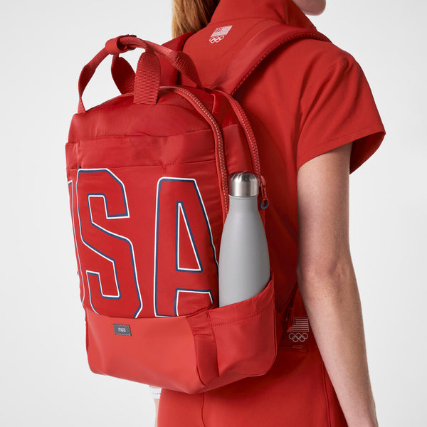 Unisex Team USA Red FIGS x Team USA - Backpack