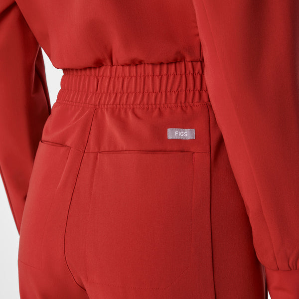 Women's Team USA Red FIGS x Team USA Straight-Leg - Petite Scrubjumpsuit™