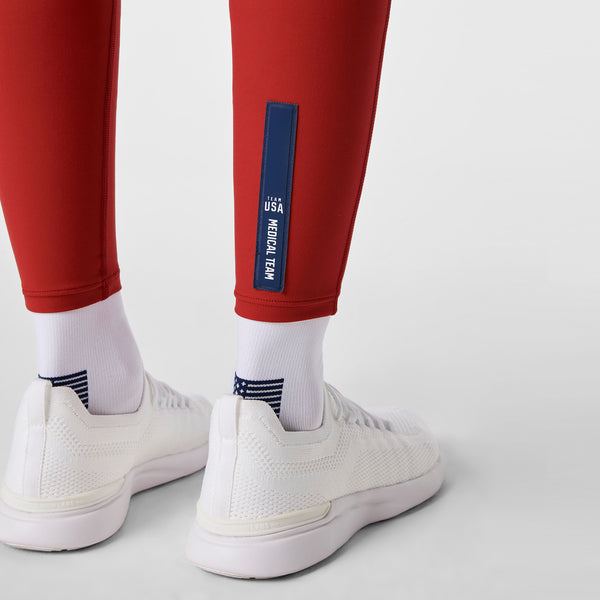 Women's Team USA Red FIGS x Team USA - ScrubLegging™