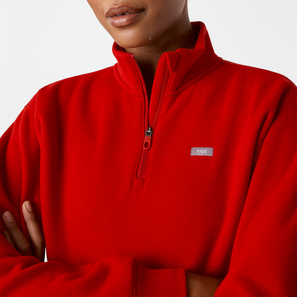 Women's Winning Red Off-Shift ¼ Zip - Sweatshirt™