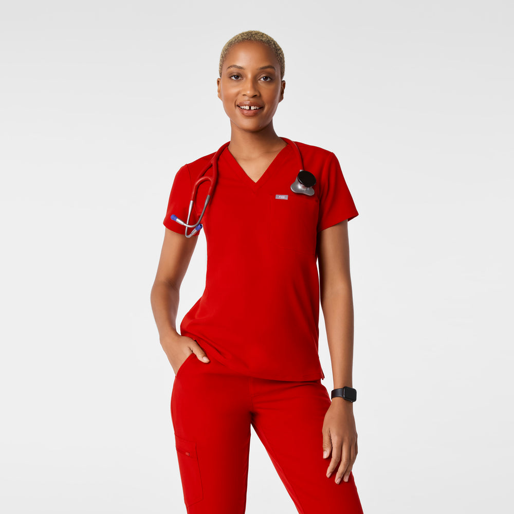Women's Winning Red Catarina -  Scrub Top™