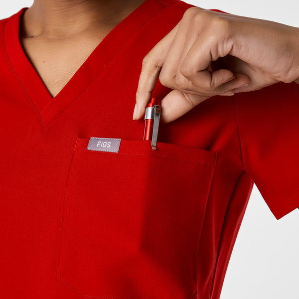 Women's Winning Red Catarina -  Scrub Top™
