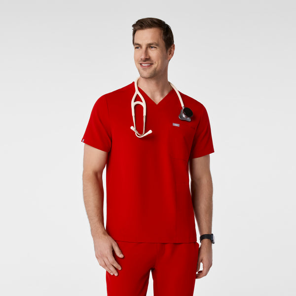 Men's Winning Red Chisec -  Scrub Top™