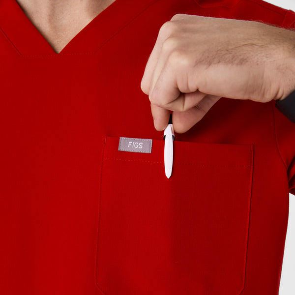 Men's Winning Red Chisec -  Scrub Top™