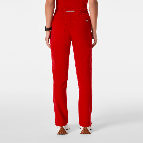 Women's Winning Red Dowa High-Rise Straight-Leg - Tall Scrub Pant