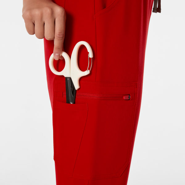 Women's Winning Red Dowa High-Rise Straight-Leg - Tall Scrub Pant
