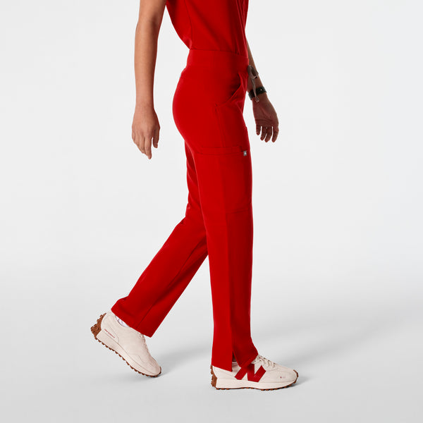 Women's Winning Red Kade - Petite Straight-Leg Scrub Pant™