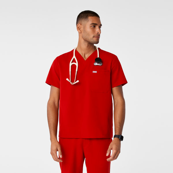 Men's Winning Red Leon -  Scrub Top™