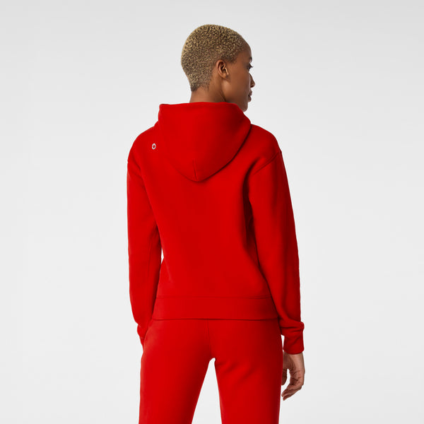Women's Winning Red Off-Shift - Hoodie Sweatshirt™