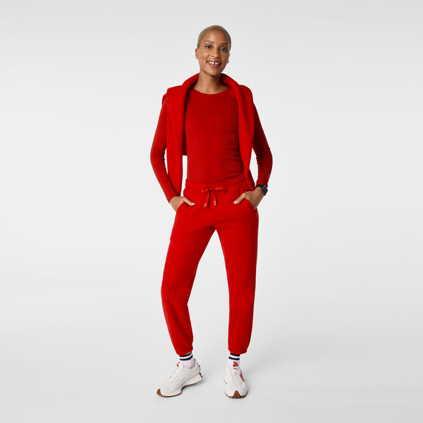 Women's Winning Red Off-Shift Relaxed - Jogger Sweatpant™