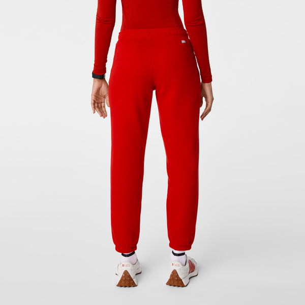 Women's Winning Red Off-Shift Relaxed - Jogger Sweatpant™
