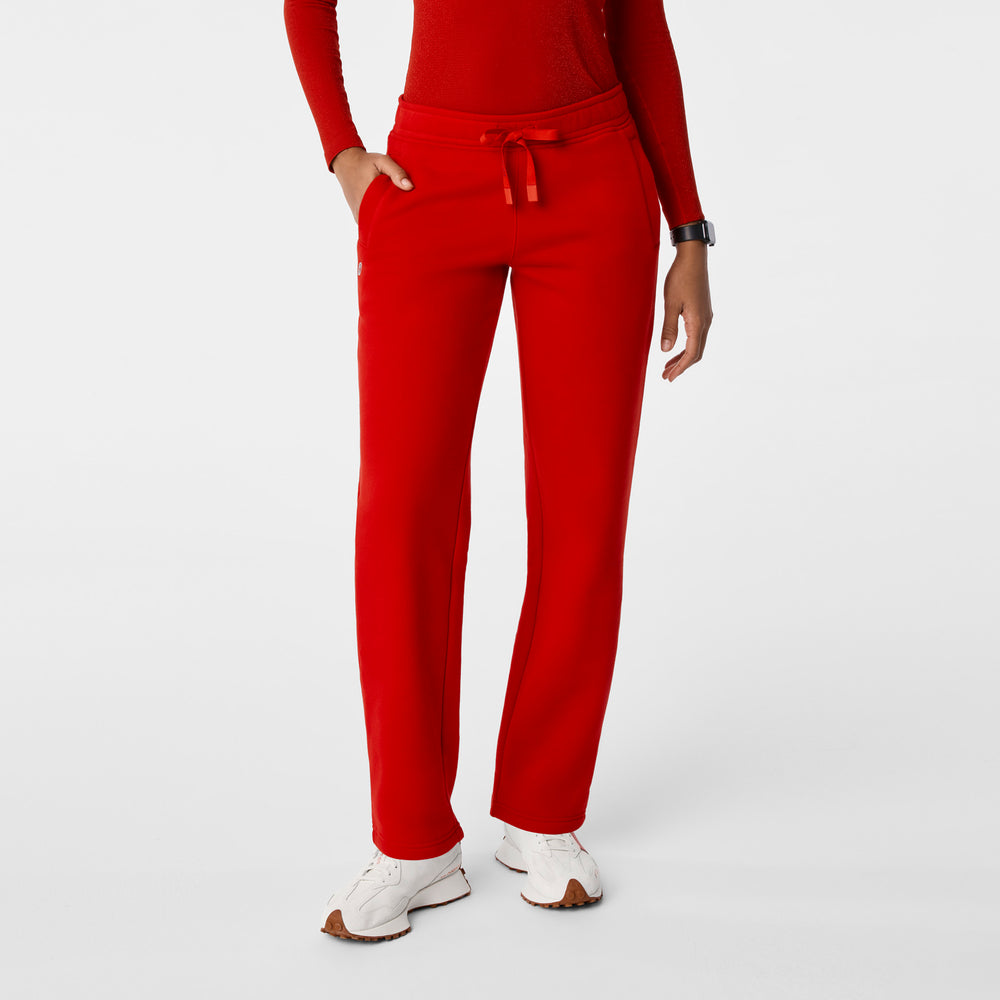 Women's Winning Red Off-Shift Straight-Leg - Sweatpant™