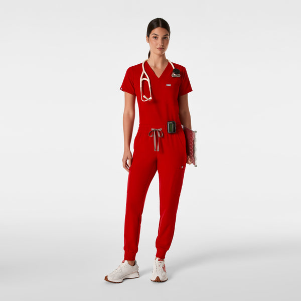 Women's Winning Red Uman Relaxed - Tall Jogger Scrub Pant