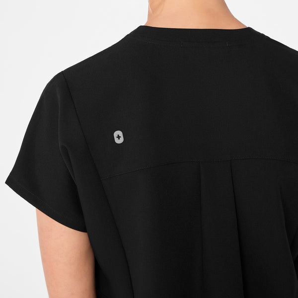 Women's Black Addison Tunic - Scrub Top