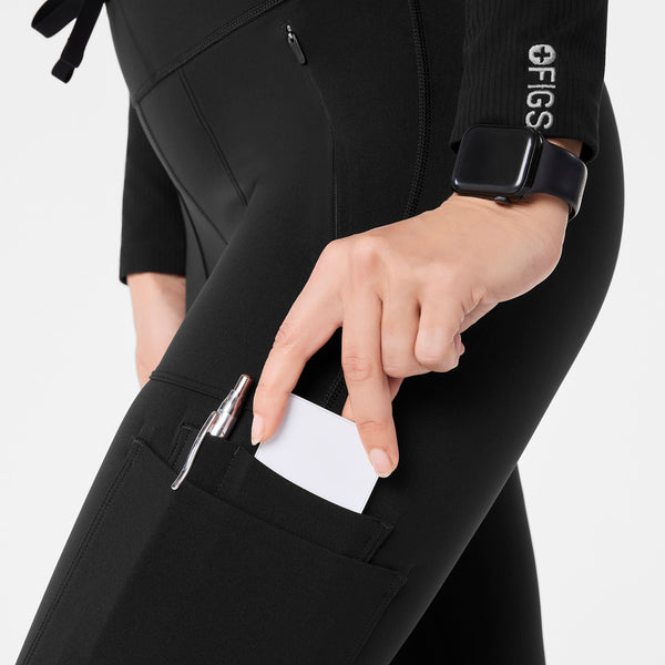Women's Black Ashland High-Rise - ScrubLegging™