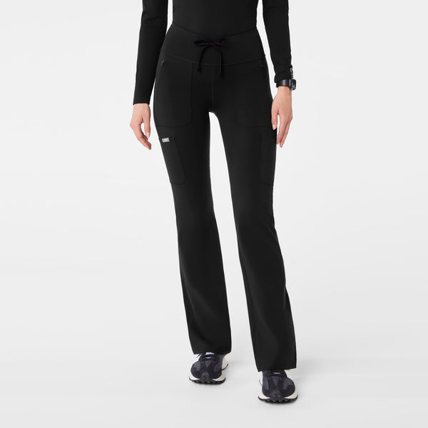 Women's Black Ashland High-Rise - Flare ScrubLegging™