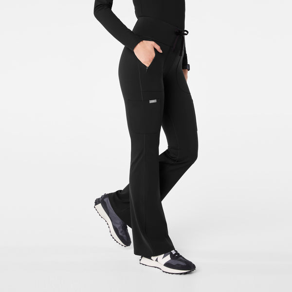 Women's Black Ashland High-Rise - Flare ScrubLegging™