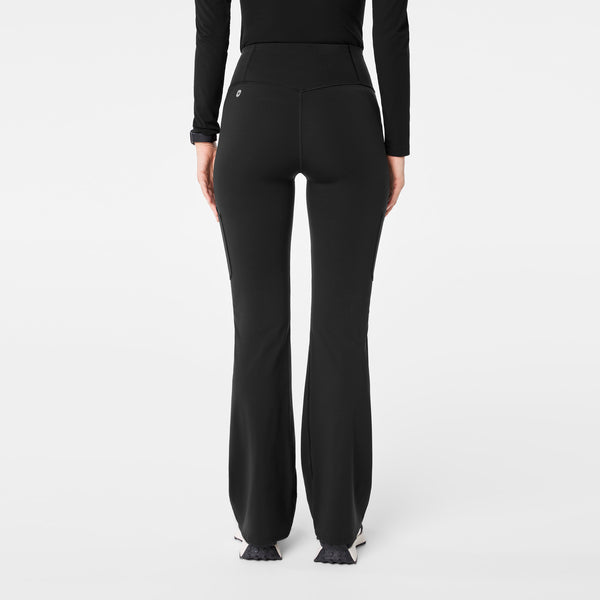 Women's Black Ashland High-Rise - Flare ScrubLegging™