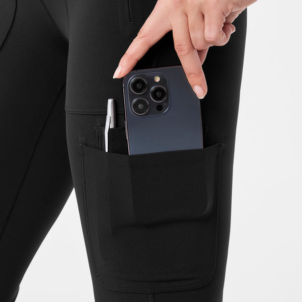Women's Black Ashland High-Rise - Flare ScrubLegging™